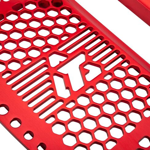 Tusk Billet Radiator Guards Red For KTM 350 EXC-F 2017-2024 in Saudi Arabia