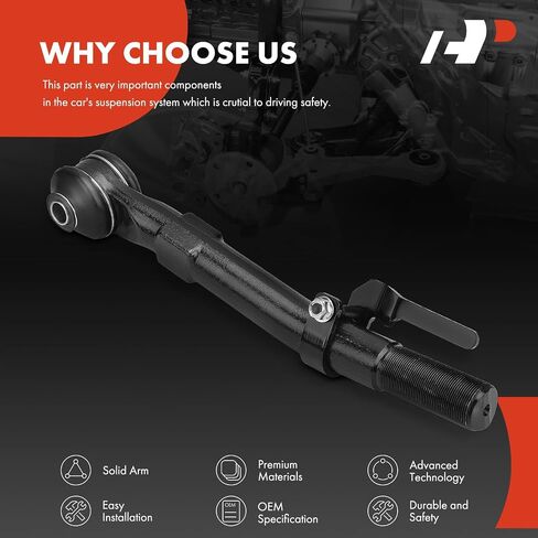A-Premium الأمامية اليمنى من قضيب الربط الخارجي ، متوافق مع Ford F-250 Super Duty & F-350 Super Duty 2005-2022 ، F-450 Super Duty & F-550 Super Duty 2005-2010 in Saudi Arabia