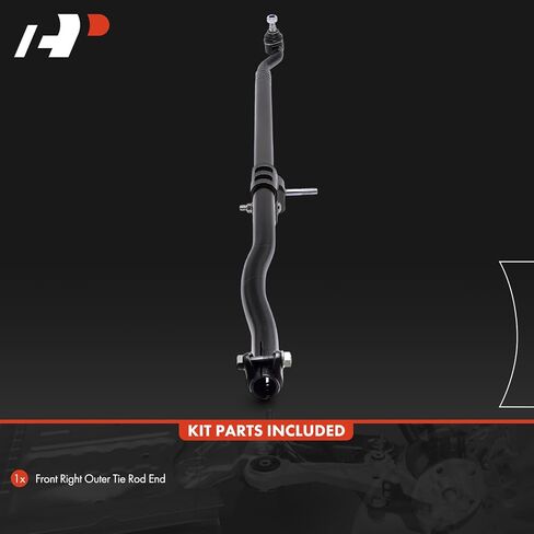 A-Premium Front Outer Roid Rod End ، متوافق مع سلسلة Jeep JK Wrangler 2007-2017 ، Wrangler JK 2018 in Saudi Arabia