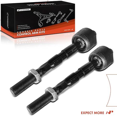 A-Premium 2 x Front Inner Tie Rod Ends, Compatible with Hyundai Sonata 2011-2015 & Kia Optima 2011-2016 in Saudi Arabia