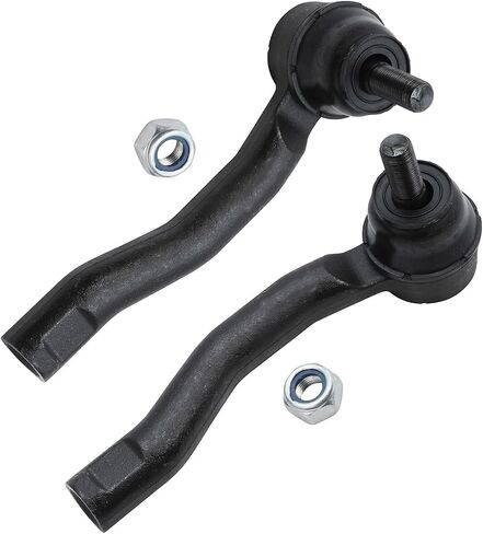 Detroit Axle - Front 10pc Suspension Kit for Toyota 2003-2008 Corolla, 2 Sway Bars 2 Lower Ball Joints 4 Outer Inner Tie Rod Ends 2 Boots 2004 2005 2006 2007 Replacement in Saudi Arabia