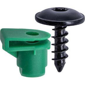 Rexka 10 Sets Bumper Cover Nut Screw Kits for Audi A3 A4 A5 A6 A7 Q3 Q4 Q5 Q7 Q8 S3 S4 S5 S6 S7 TT - WHT006099 N90974701 - Audi T25 Torx Screws Nylon Nuts Kit in Saudi Arabia