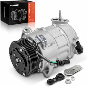A-Premium Air Conditioner AC Compressor with Clutch Compatible with Chevrolet Silverado 1500 2020-2021, Tahoe 2021, Suburban 2021 & GMC Sierra 1500, Yukon, Yukon XL & Cadillac Escalade, Escalade ESV in Kuwait