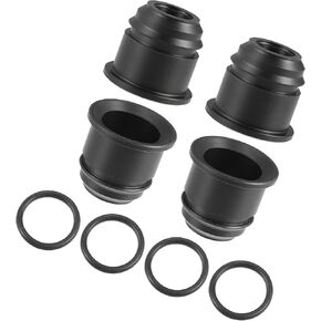 فاصل حامل حقن الوقود ، ل Toyota 4runner Base 2.7L 1996-2000 لـ Toyota Tacoma Base 2.7L 1995-2004 No.90561-10018 Metal Black ، 4pcs in Kuwait