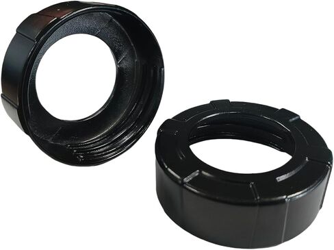 Sausage caulking gun Aluminum Front Cap, Durable Sausage Caulking Gun Aluminum Front Cover (Black-2Pack) in Kuwait