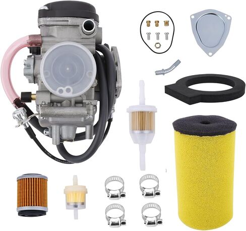 YFM 400 CARBURETOR FITS YAMAHA 2000-2006 YFM400 BIG BEAR/KODIAK 400 ، 2007-2010 Wolverine 450 ، 2007-2014 Grizzly 350/450 in Saudi Arabia