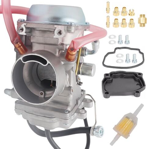 JIK Carburetor Carb for Arctic Cat 300 400 500 Bearcat 454 Bst34-216 Suzuki QuadRunner 250 4WD LTF250 LTF500 Suzuki QuadMaster LTA500 ATV (Blue) in Saudi Arabia