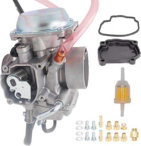 JIK Carburetor Carb for Arctic Cat 300 400 500 Bearcat 454 Bst34-216 Suzuki QuadRunner 250 4WD LTF250 LTF500 Suzuki QuadMaster LTA500 ATV (Blue) in Saudi Arabia