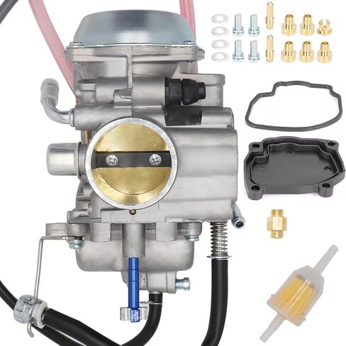 JIK Carburetor Carb for Arctic Cat 300 400 500 Bearcat 454 Bst34-216 Suzuki QuadRunner 250 4WD LTF250 LTF500 Suzuki QuadMaster LTA500 ATV (Blue) in Saudi Arabia