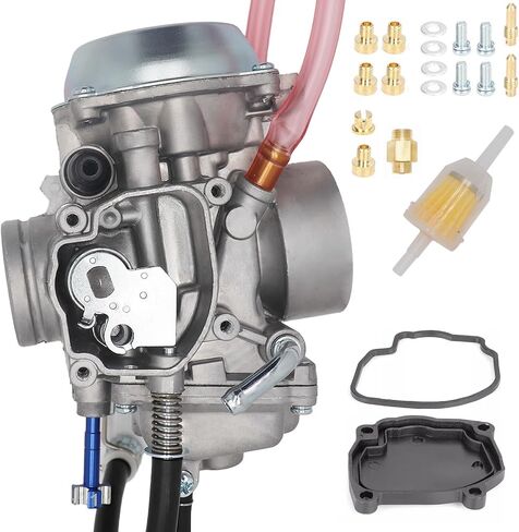 JIK Carburetor Carb for Arctic Cat 300 400 500 Bearcat 454 Bst34-216 Suzuki QuadRunner 250 4WD LTF250 LTF500 Suzuki QuadMaster LTA500 ATV (Blue) in Saudi Arabia