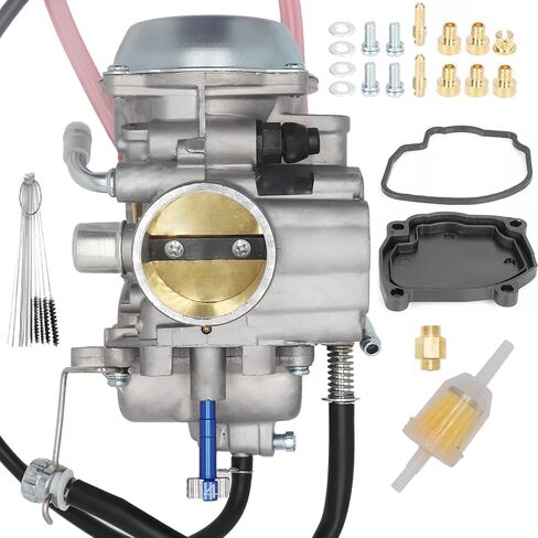 JIK Carburetor Carb for Arctic Cat 300 400 500 Bearcat 454 Bst34-216 Suzuki QuadRunner 250 4WD LTF250 LTF500 Suzuki QuadMaster LTA500 ATV (Blue) in Saudi Arabia