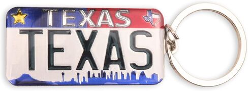 Westmon Works Texas Keychain Sounestar Lonestar Lice Riced Ring Ring Metal Key Ring in Saudi Arabia