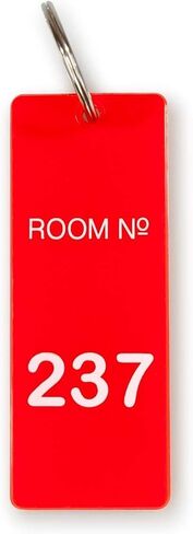 Toynk Overlook Hotel Room 237 Keychain | غرفة مفتاح الغرفة نسخة طبق الأصل من الساطع | تذكارات الأفلام القابلة للتحصيل in Saudi Arabia