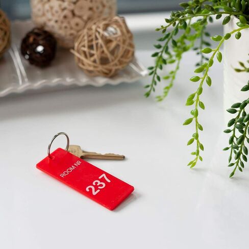 Toynk Overlook Hotel Room 237 Keychain | غرفة مفتاح الغرفة نسخة طبق الأصل من الساطع | تذكارات الأفلام القابلة للتحصيل in Saudi Arabia