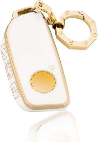 YHC لغطاء BMW Key FOB مع سلسلة المفاتيح الذهبية 2023 2024 in Kuwait