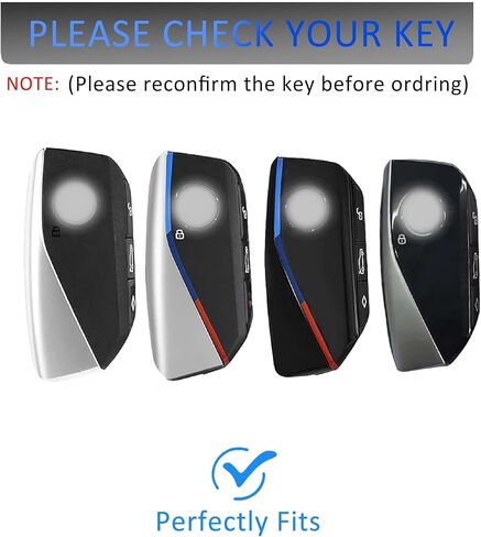 YHC لغطاء BMW Key FOB مع سلسلة المفاتيح الذهبية 2023 2024 in Kuwait