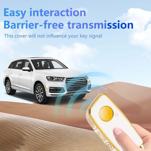 YHC لغطاء BMW Key FOB مع سلسلة المفاتيح الذهبية 2023 2024 in Kuwait