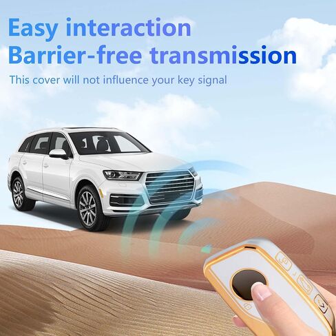 YHC لغطاء BMW Key FOB مع سلسلة المفاتيح الذهبية 2023 2024 in Kuwait