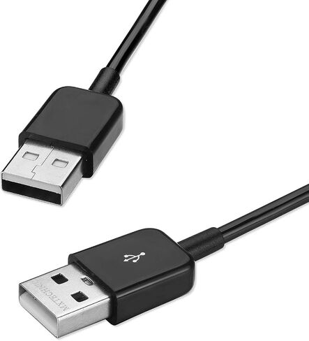 كابل بيانات USB Micro 5.9 بوصة 90 درجة الزاوية اليسرى USB 2.0 A ذكر إلى Micro B الزاوية اليسرى واليسرى لمزامنة الشحن الذكية ، GPS ، محركات الأقراص الصلبة الخارجية (أسود) in Kuwait