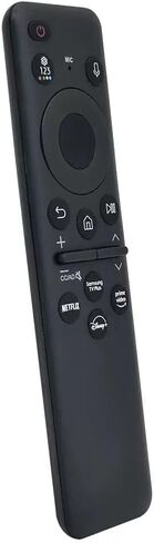 BN59-01385A Smart TV Remote Control Replacement with Bluetooth Voice Control Solar Charging, Compatible with Samsung QLED, OLED, 4K UHD Smart TVs, No Battery Replacement Needed in Saudi Arabia