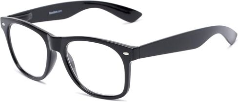 Readers Readers.com Reading Glasses: The Dean, Plastic Retro Square Style for Men and Women in Kuwait