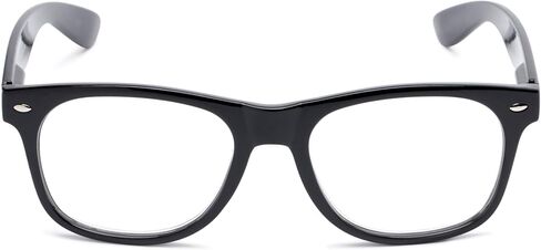 Readers Readers.com Reading Glasses: The Dean, Plastic Retro Square Style for Men and Women in Kuwait