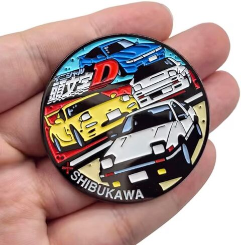 الأولي D Akagi Redsuns Car Racing Manga Anime 2 "شارة دبوس المينا بواسطة pinstant in Saudi Arabia