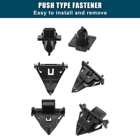 Cropix Fender Liner Clips Place Fit to Toyota FJ Cruiser - حزمة من 8 أسود in Saudi Arabia
