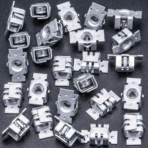 Rexka 25pcs Bumper Cover Fender Liner U Nut Clips 11609952 for GM Chevy Hummer Buick Cadillac Saturn Cadillac GMC Trucks - Multipurpose in Saudi Arabia
