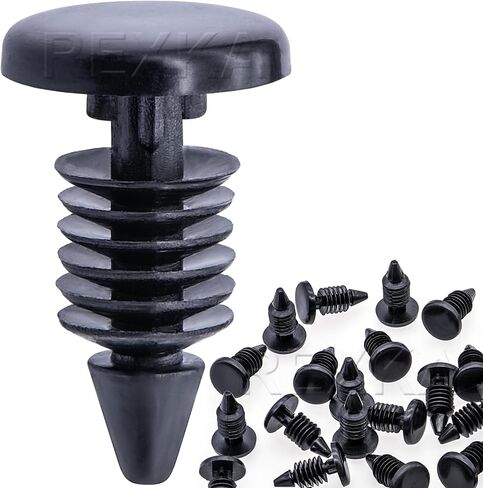 Rexka 30pcs يناسب Dodge Truck Trim & Weatherstrip Clips- Fit 3/16 "Hole- 3/8" DIA- Dodge Ram Chrysler GM 2964547 in Saudi Arabia