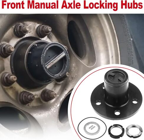 4WD Manual Locking Hub Fits for 1990-1994 Ford Explorer ، 1990-1997 Ford Ranger ، 1994-1997 Mazda Pickup ، 1990-1994 Mazda Navajo Locking Hub Axle Assembly ، in Kuwait