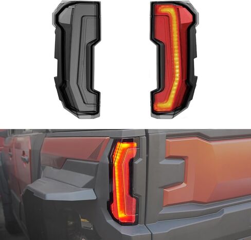 Tail Lights for Polaris Xpedition XP/ADV 2024+, LED Taillights Rear Brake Lights for Polaris Xpedition XP/XP 5/ADV/ADV 5 2024+ Accessories, Replace #2416628,2416629, Smoke Black, 2PCS in Saudi Arabia