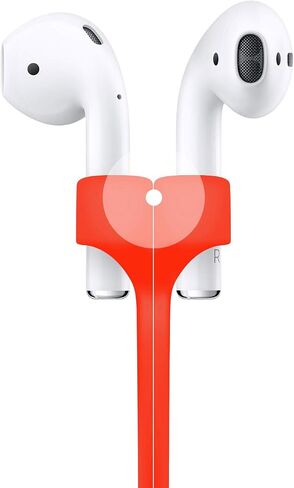 Compatible for Magnetic Anti-Lost Strap AirPods 1 2 Pro Accessory - Colorful Soft Sport String Tether Lanyard, Running Silicone Wire Cable Connector, Silica Gel Neck Rope Cord in Saudi Arabia