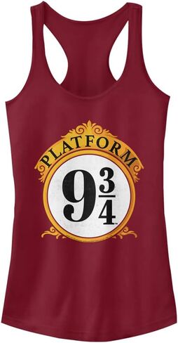 Harry Potter Deathly Hallows Ornate Platform Women's Fast Fashion Racerback Tank Top in Kuwait
