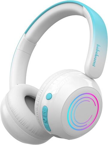 Bluetooth Headphones On-Ear Wireless Headphone with Mic Aux 3.5mm Cable Included HiFi Stereo Foldable Lightweight Headset Deep Bass for Home School Cellphone PC in Saudi Arabia
