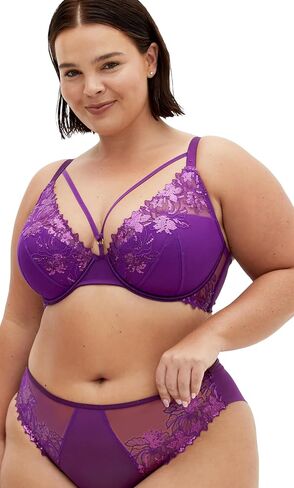 City Chic Women's Plus Size Bra - Tara Plunge Contour in Saudi Arabia