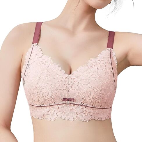 Baetty Bras for Women No Underwire Unpadded Full Coverage Bras for Women Bra Wireless Bra 4548 in Kuwait