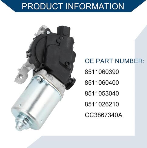 No.8511060390 / 8511060400 محرك ممسحة الزجاج الأمامي لـ Toyota 4Runner 2010-2023 لـ Toyota Sienna 11-15 / محرك المساحات الأمامية / 5 دبوس استبدال / 1pcs in Saudi Arabia