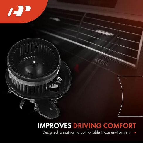 A-Premium HVAC Heater Blower Motor and Resistor Assembly Compatible with Volvo Vehicles - XC90 2003-2014, S60 2001-2009, XC70 2003-2007, S80 1999-2006, V70 2001-2007 - Front Side, 2-PC Set in Saudi Arabia