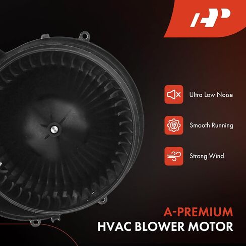A-Premium HVAC Heater Blower Motor and Resistor Assembly Compatible with Volvo Vehicles - XC90 2003-2014, S60 2001-2009, XC70 2003-2007, S80 1999-2006, V70 2001-2007 - Front Side, 2-PC Set in Saudi Arabia