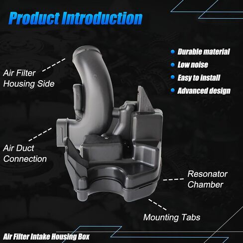 17230-5A2-A00 Lower Engine Air Cleaner Intake Hose Fit 2013-2017 for Honda Accord 2.4L 3.5L#OE 172305A2A00 Air Filter Intake Housing Box Resonator Chamber Assembly in Saudi Arabia