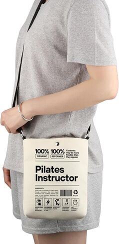 G2TUP Pilates Lover Bag - هدية مدرب بيلاتيس ، حقيبة يد ، تقدير ميرش in Saudi Arabia