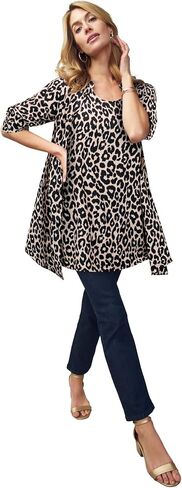 جيسيكا لندن للسيدات بالإضافة إلى حجم Georgette Button Button Tunic in Kuwait