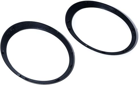 Left Right Headlight Trim Rings OE Replacement for 2007-2015 BMW Mini Cooper R55 R56 R57 R58 R59 (Glossy Black) in Saudi Arabia