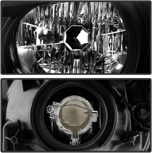 KEEKPO - For 2012-2014 Honda CR-V CRV Black Headlights Headlamps Assembly Pair Set Replacement Driver & Passenger Side in Kuwait