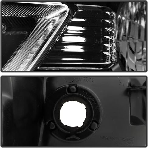 KEEKPO - For 2012-2014 Honda CR-V CRV Black Headlights Headlamps Assembly Pair Set Replacement Driver & Passenger Side in Kuwait