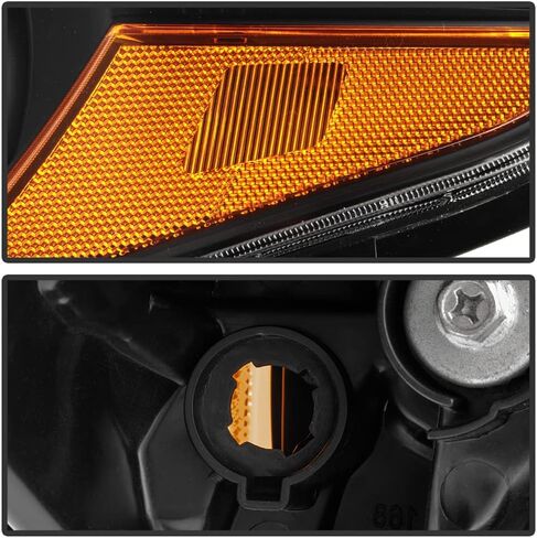 KEEKPO - For 2012-2014 Honda CR-V CRV Black Headlights Headlamps Assembly Pair Set Replacement Driver & Passenger Side in Kuwait