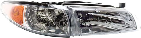 سائق Garage-Pro ومصباح الأمامي الجانبي للركاب لـ Pontiac Grand Prix GT GTP SE 1997-2003 Halogen مع لمبة (S) يستبدل# 19149891 19149893 in Saudi Arabia