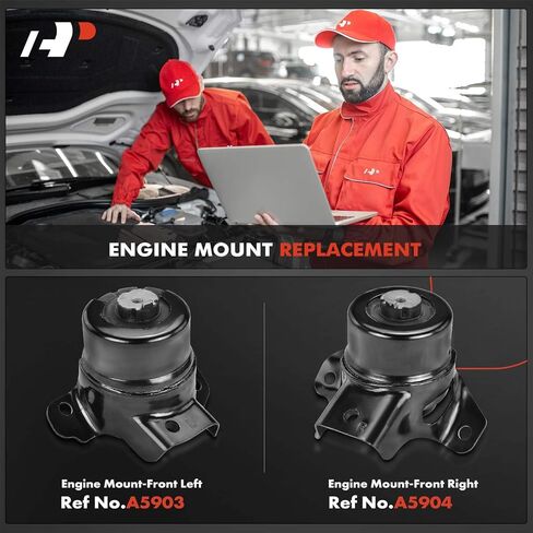 A-Premium 2PCS Front Left and Right Engine Motor Mount Kit Compatible with Chevrolet Colorado 2015-2022 & GMC Canyon 2015-2022, 2.5L 2.8L 3.6L in Saudi Arabia