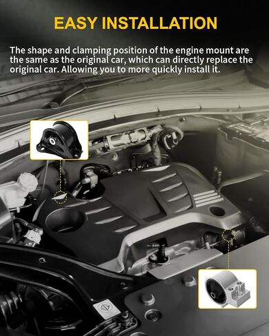 OCPTY Engine Motor and Transmission Mount Kit Compatible for Acura Integra 1994-2002 L4 1.8L # A6551 A6506 A6502 A6571 A6520 5PCS in Saudi Arabia